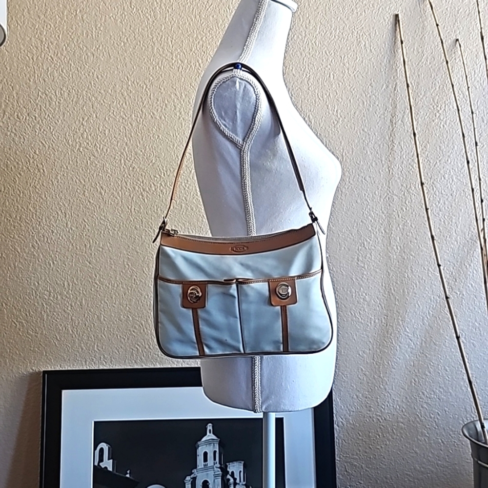 Tod's Vintage Nylon and Leather Bag